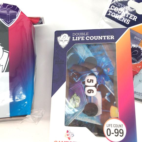 GAMEGENIC Deck Box The Academic 133+ XL BLACK/PURPLE Tolarian Kickstarter Bundle - Picture 9 of 14